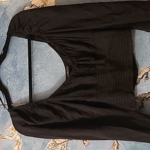Corset type black blouse Forever 21